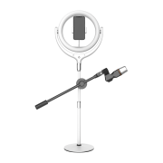 Disc Base 18inch Led Photography Selfie Circle Ring Light With Phone Holder