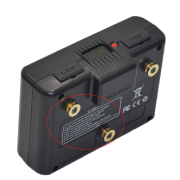 Professional 160W 10500mAh Gold Mount Battery