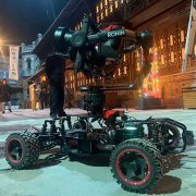 TL MEDIA 4 Wheel Drive RC Camera Car Gimbal Car Compatible with Ronin2