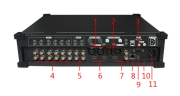 12 Channel SDI Input 4-Channel SDI Output 17inch Screen Video Switcher for Live Streaming