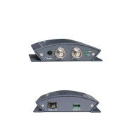 Professional 20KM 2 Channel SDI Video Fiber Transceiver (transmitter + receiver)