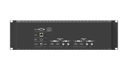 3RU Dual 7inch 1920x1200 full HD Rack Mount Monitor