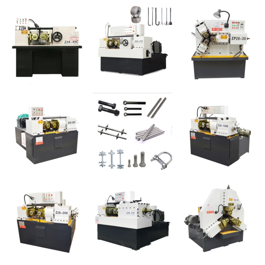 Large Pitch Thread Rolling Machine