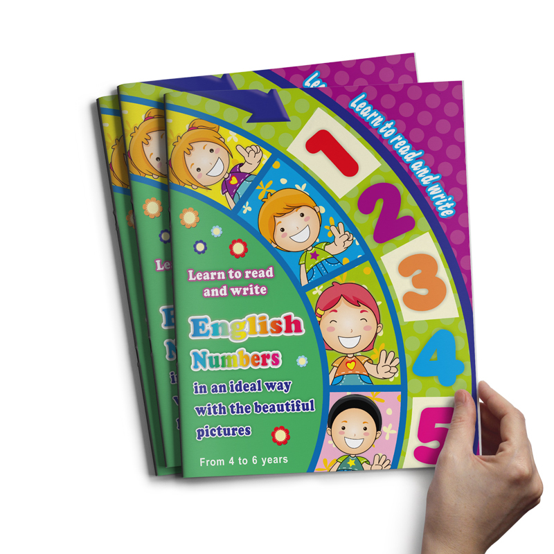 36053# Customized softcover English exercise book