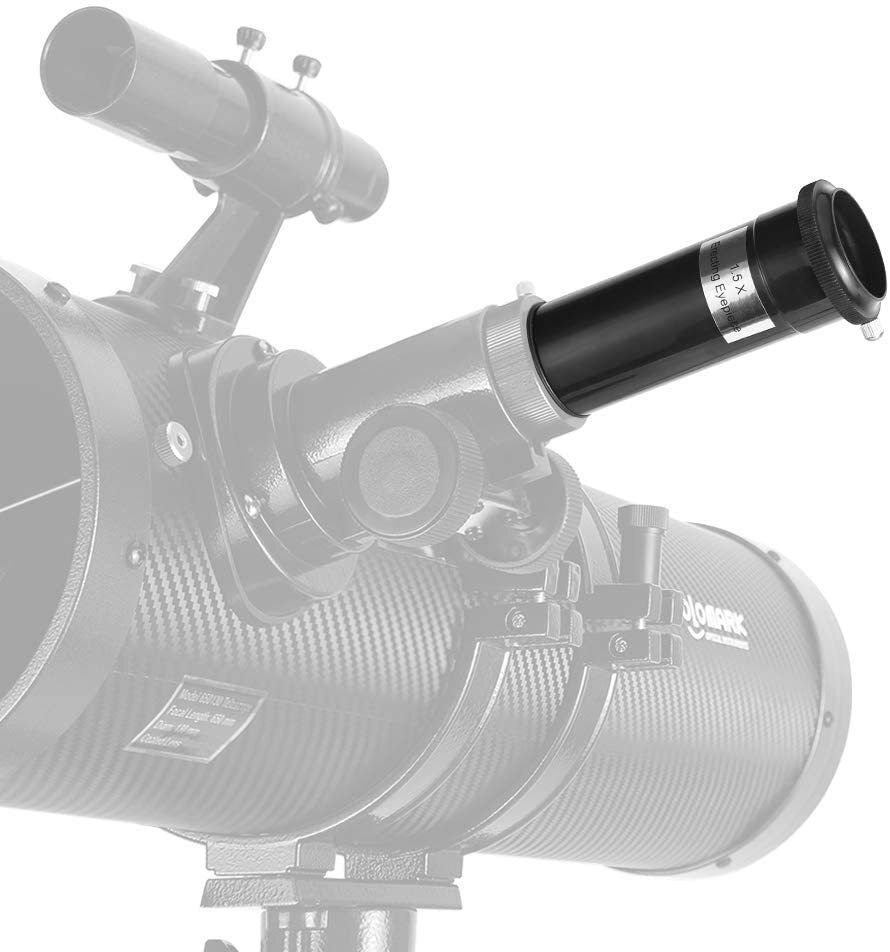 1.25" Erecting Barlow Lens 1.5X Universal T Adapter MultiCoated Lens