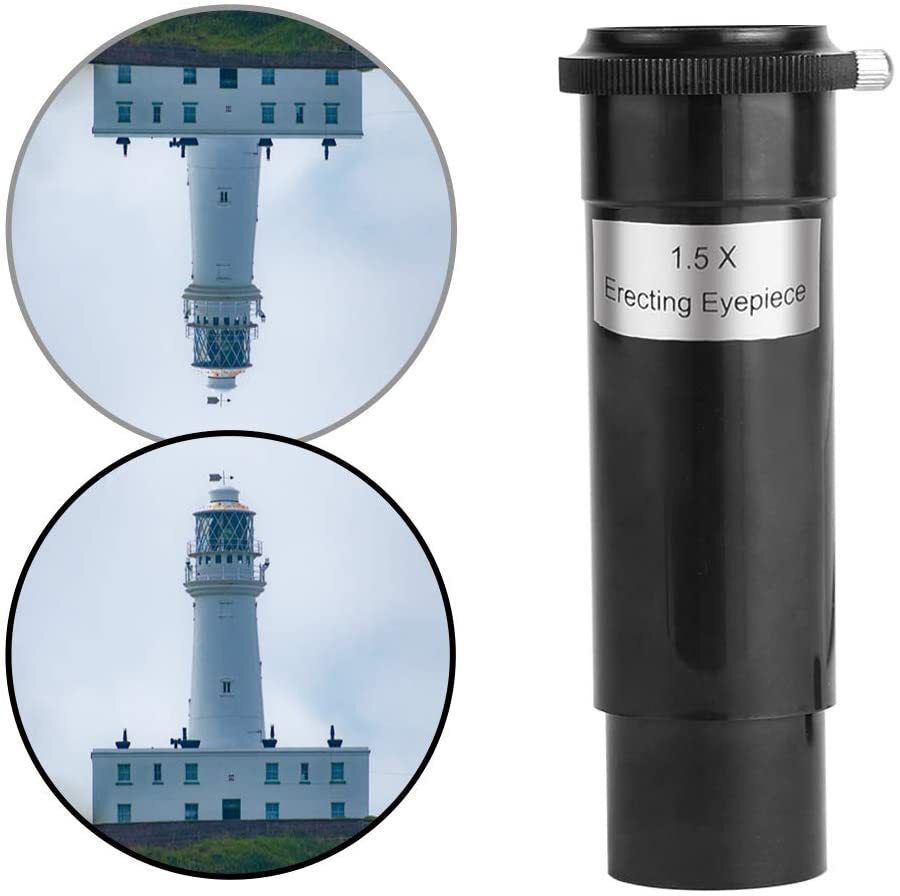 1.25" Erecting Barlow Lens 1.5X Universal T Adapter MultiCoated Lens