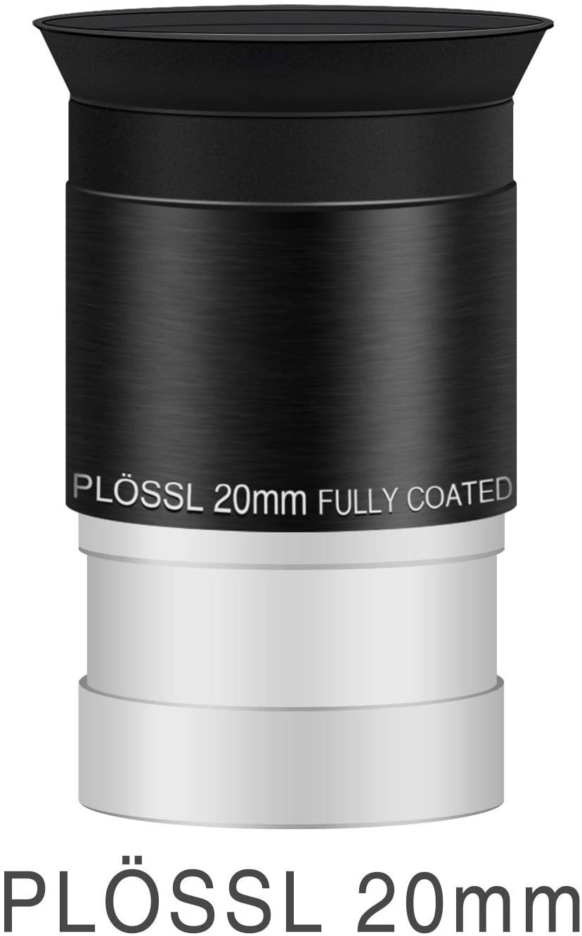 Solomark 1.25" Telescope Eyepiece Set, 6mm, 12.5mm, 20mm Plossl