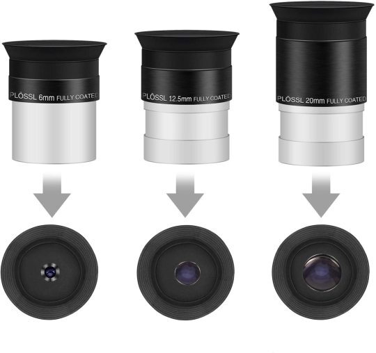 Alstar 1.25 Inch Plossl Telescope Eyepiece Set - 6mm | Ubuy