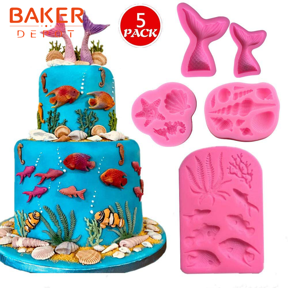 Fish Silicone Mold (2 Pack)