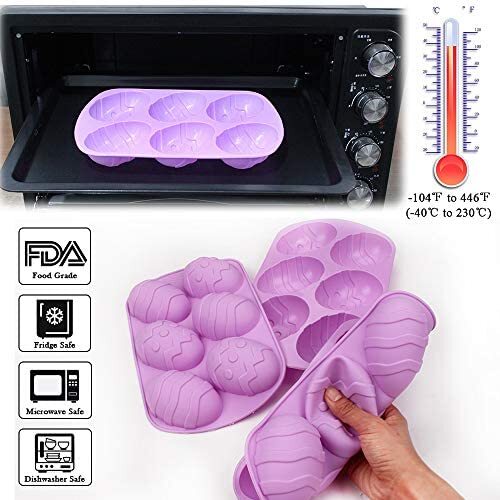 1-3 Pcs 6 Cavities Silicone Soap Making Molds Baking DIY Mold For Cake  Bakeware