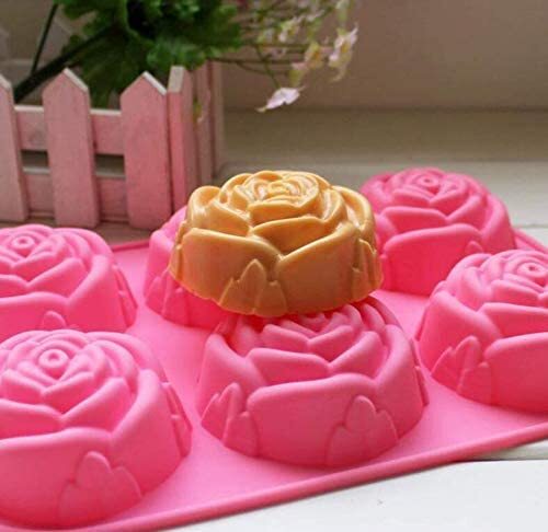3D Rose Soap Mold. Large Rose Soap Silicone Mold. 3D Flower Mold. Rose Soap  Mold. Craft Rose Mold 
