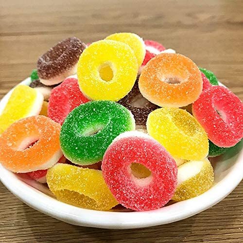 Winerming Silicone Molds for Candy 5 Pcs Donut Gummy Mold/ Mini Donut Pan/Ring Gummy Candy Mold, Size: 7.8 x 6, mulitcolor