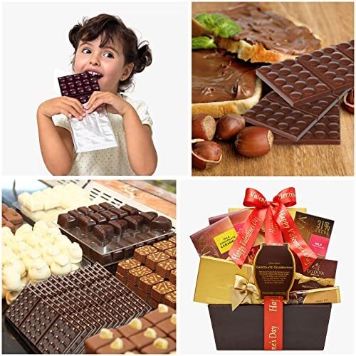 Chocolate Bar Molds Silicone 2PCS Break-Apart Chocolate Mold for