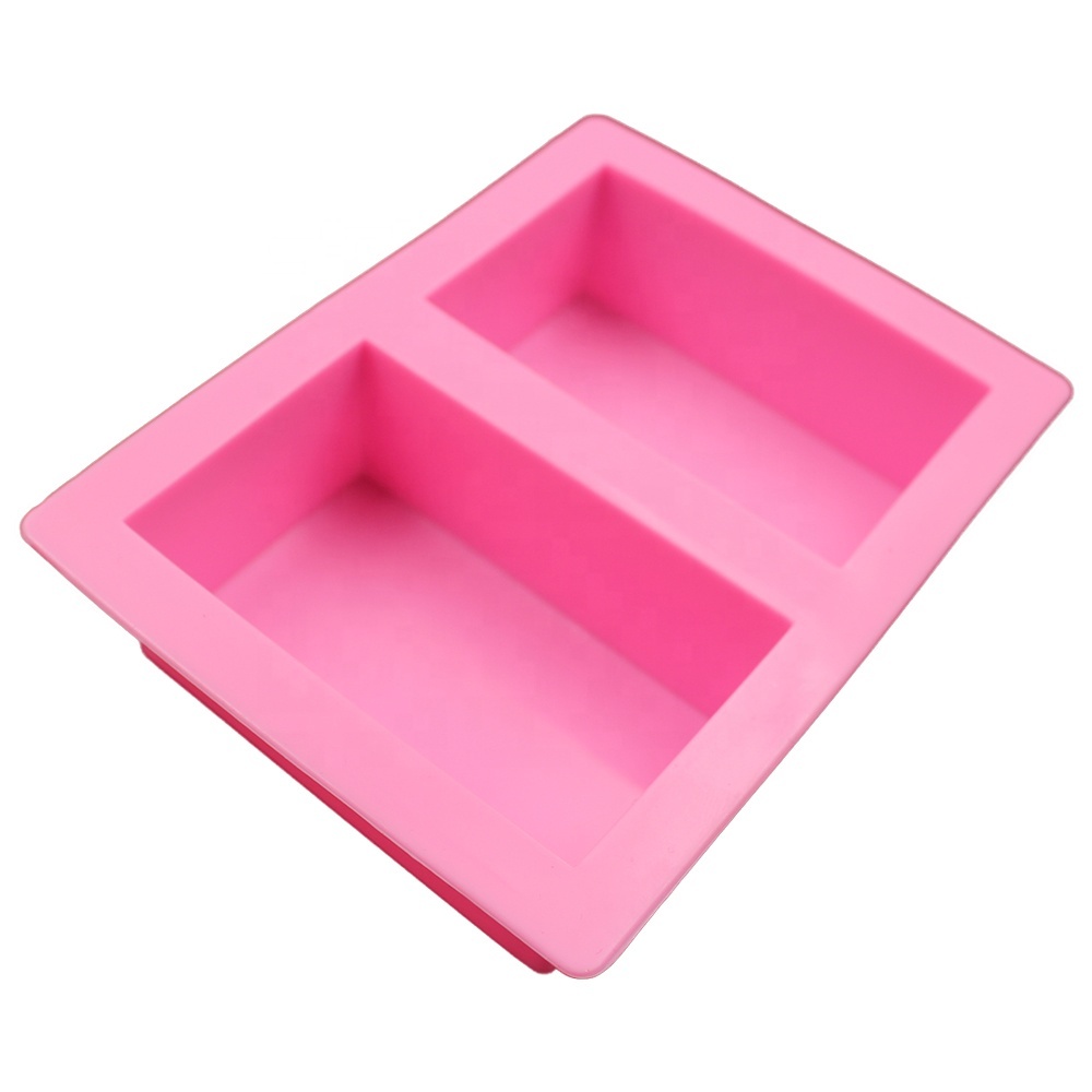 Rectangle Silicone Molds For Soap Jelly Pudding Pastry Molds