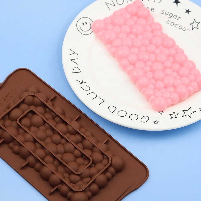 Bubble Chocolate Bar Mold For Chocolates Bonbons Mold Candy Cake