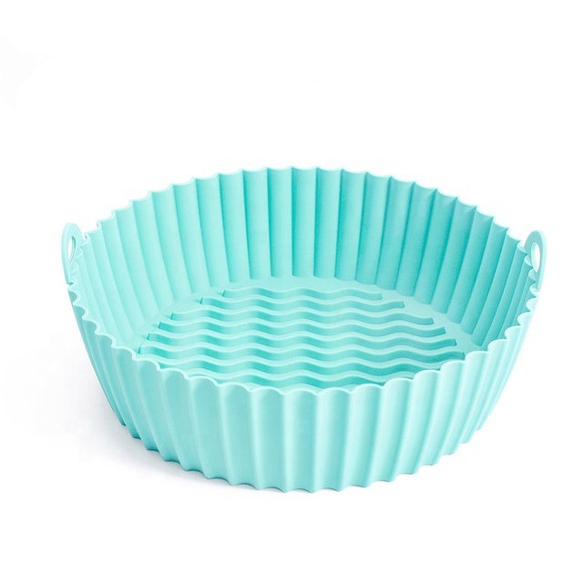 Silicone Air Fryer Liner Round Airfryer Oven Baking Trays for Pizza