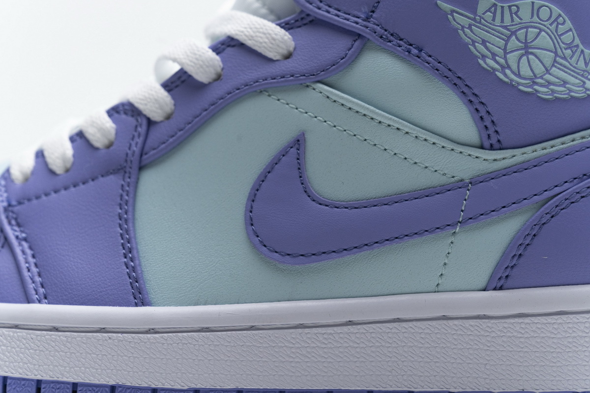 Boostmasterlin Jordan 1 Mid Purple Aqua (GS), 554725-500