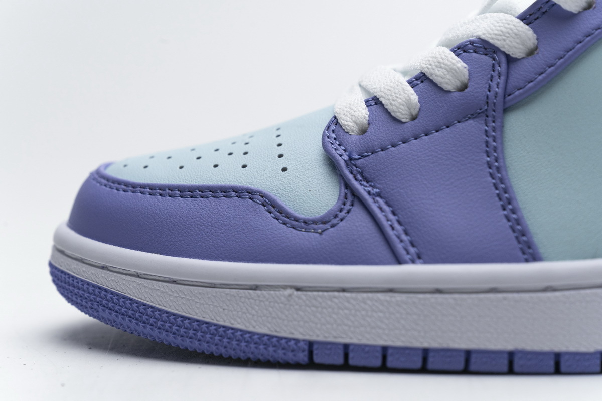 Boostmasterlin Jordan 1 Mid Purple Aqua (GS), 554725-500