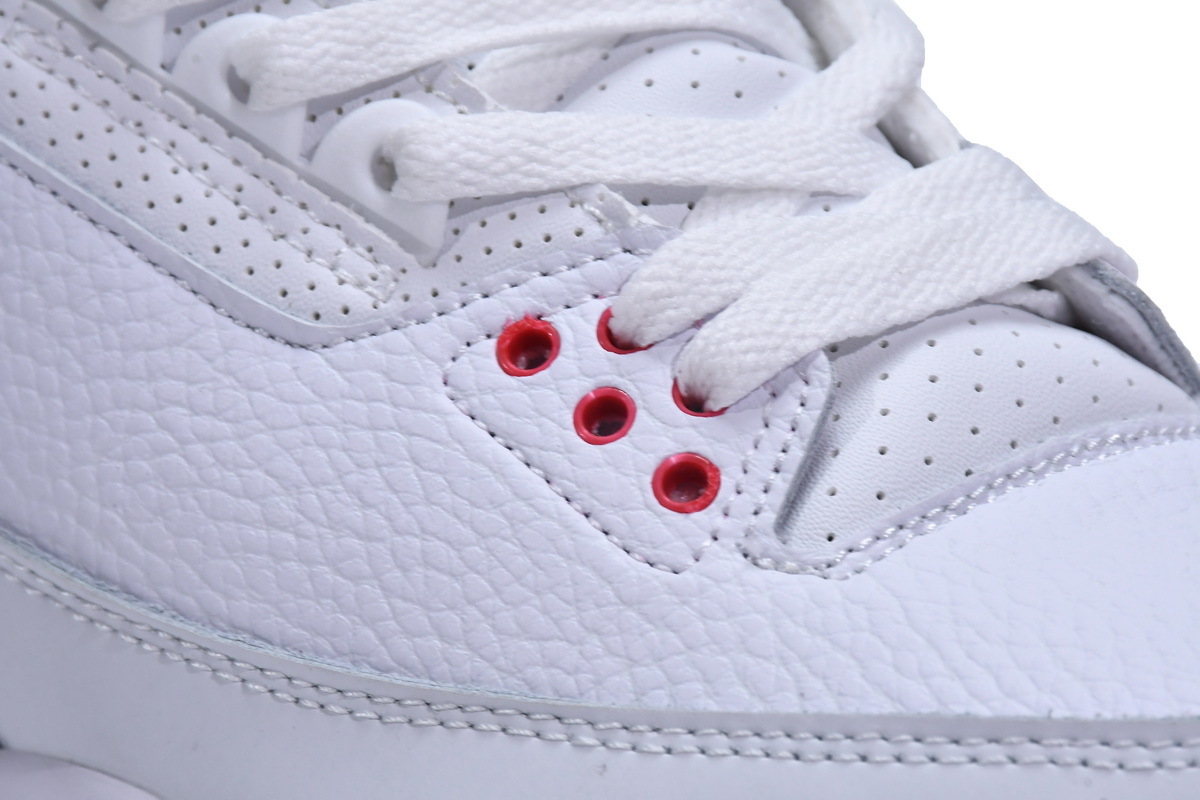 Perfectkicks | PK God Jordan 3 Retro Tinker White University Red,136064-116