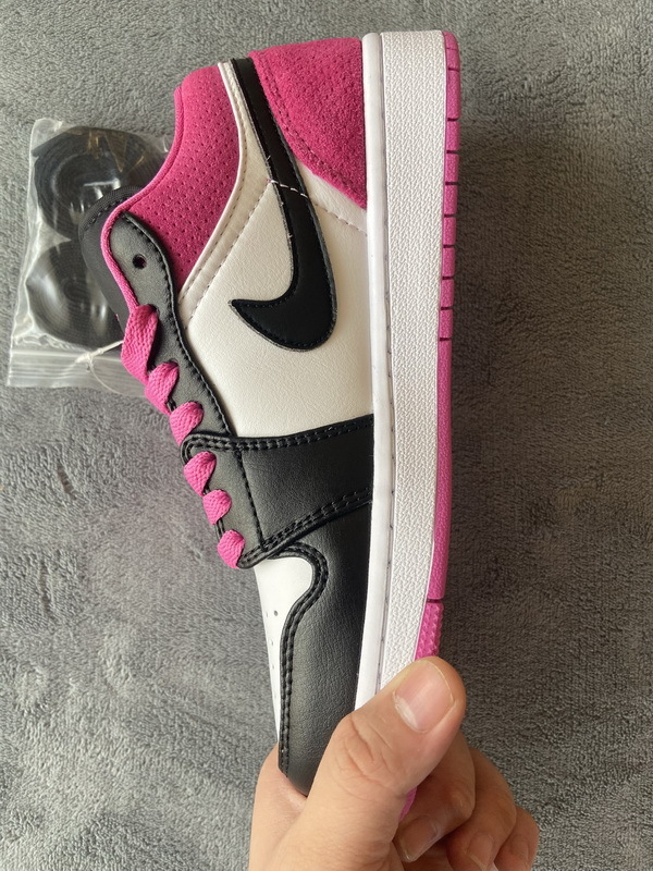 BoostMasterLin Jordan 1 Low Black Active Fuchsia,CK3022-005