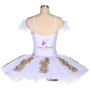BLL493 White Pre-professional Ballet Tutu