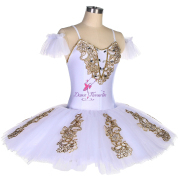 BLL493 White Pre-professional Ballet Tutu