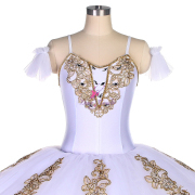 BLL493 White Pre-professional Ballet Tutu