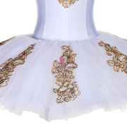BLL493 White Pre-professional Ballet Tutu
