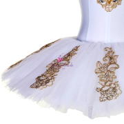 BLL493 White Pre-professional Ballet Tutu