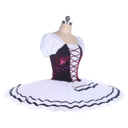 BLL488 Burgundy Pre-professional Ballet Tutu