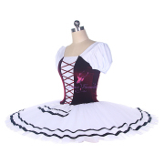 BLL488 Burgundy Pre-professional Ballet Tutu
