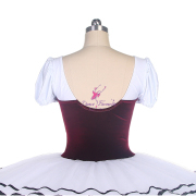BLL488 Burgundy Pre-professional Ballet Tutu