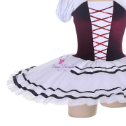 BLL488 Burgundy Pre-professional Ballet Tutu