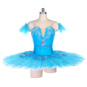 BLL489 Light sea Blue Pre-professional Ballet Tutu