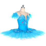 BLL489 Light sea Blue Pre-professional Ballet Tutu