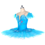 BLL489 Light sea Blue Pre-professional Ballet Tutu