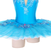BLL489 Light sea Blue Pre-professional Ballet Tutu