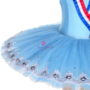 BLL494 Pale Blue Pre-professional Ballet Tutu