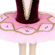 BLL524 Burgundy Pre-professional Ballet Tutu