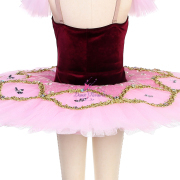 BLL524 Burgundy Pre-professional Ballet Tutu