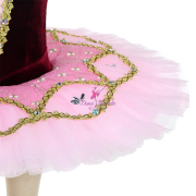 BLL524 Burgundy Pre-professional Ballet Tutu