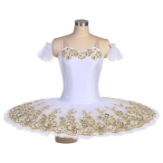 BLL544 White Pre-professional Ballet Tutu