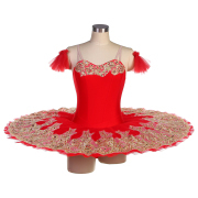 BLL544 Red Pre-professional Ballet Tutu