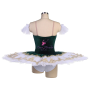 BLL556 Green Pre-professional Ballet Tutu