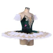 BLL556 Green Pre-professional Ballet Tutu