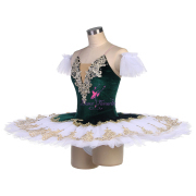 BLL556 Green Pre-professional Ballet Tutu
