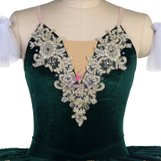 BLL556 Green Pre-professional Ballet Tutu