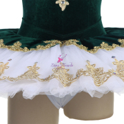 BLL556 Green Pre-professional Ballet Tutu