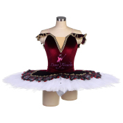 BLL554 Burgundy Pre-professional Ballet Tutu