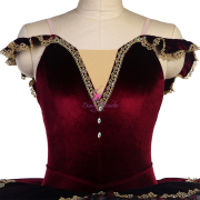 BLL554 Burgundy Pre-professional Ballet Tutu